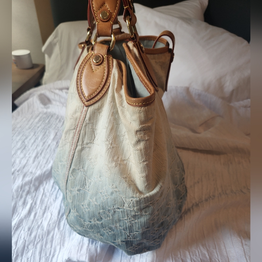 Louis Vuitton Denim Sunbeam Bleu Monogram Bag - Picture 7 of 16